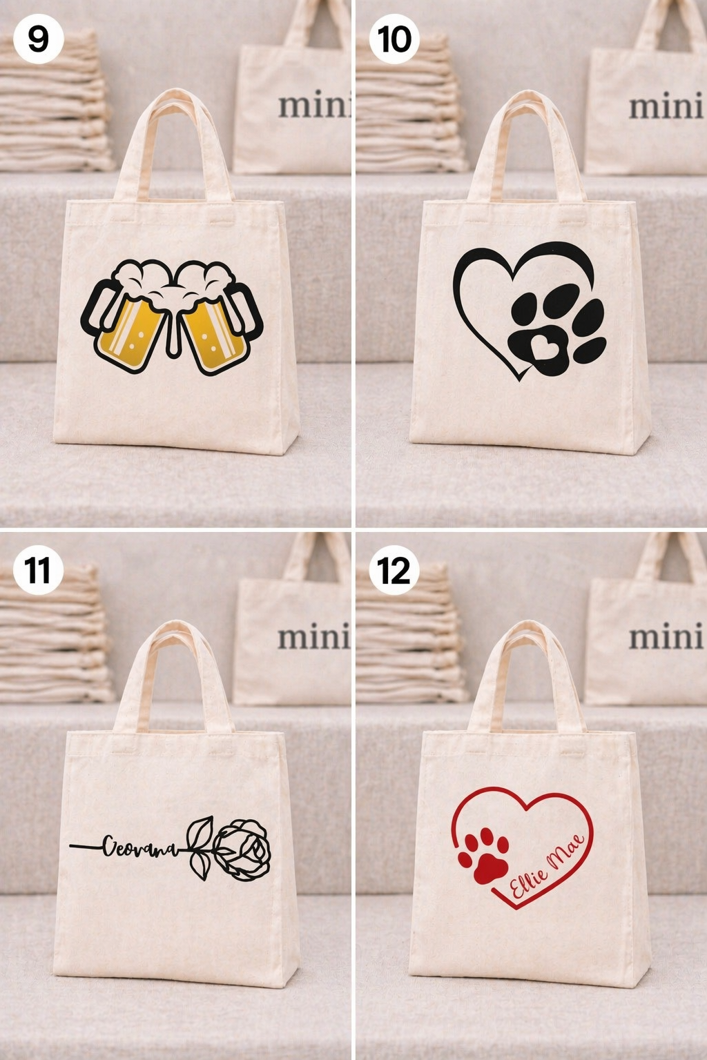 Personalised Canvas Pouch