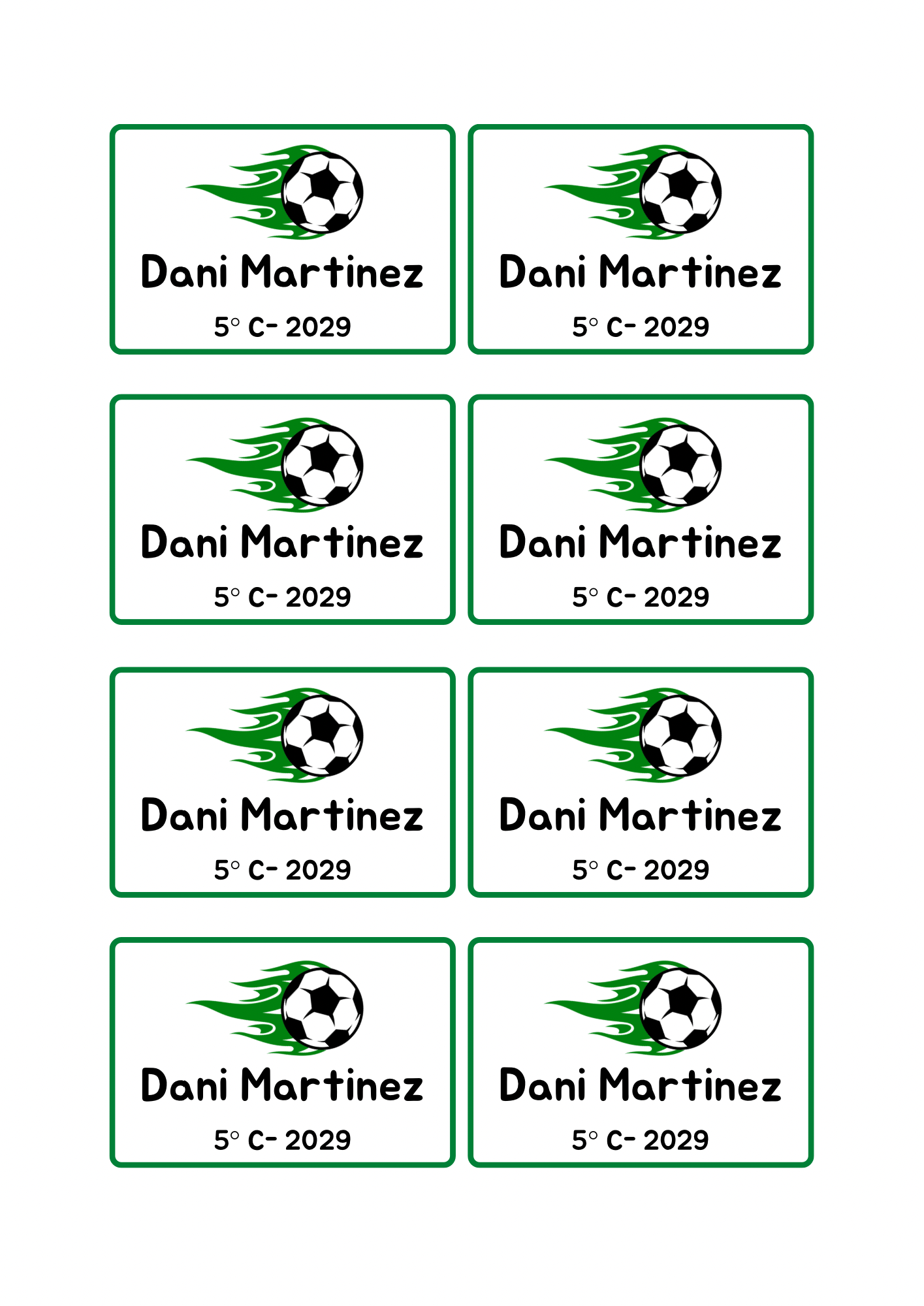 Sports Theme Sticker - Waterproof A4 Value Sheet