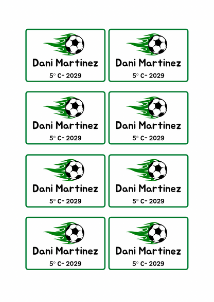 Sports Theme Sticker - Waterproof A4 Value Sheet