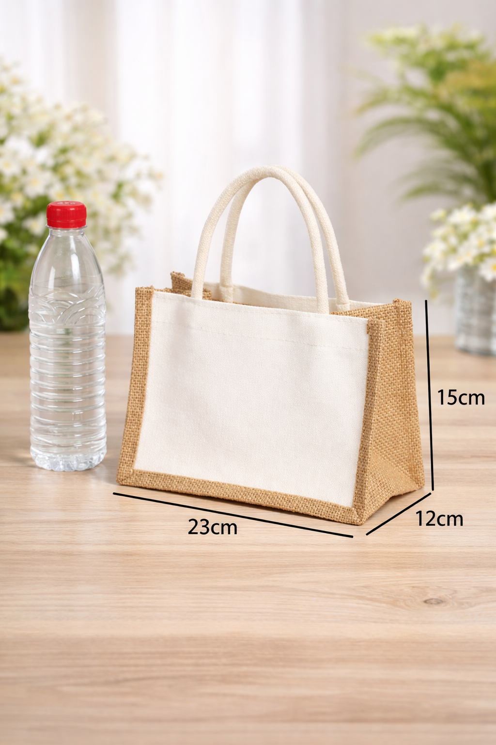 Personalised Jute Bags (23x15x12cm)