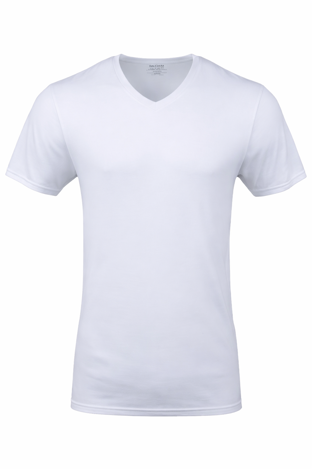Bulk Custom Embroidered Men’s V-Neck T-Shirt