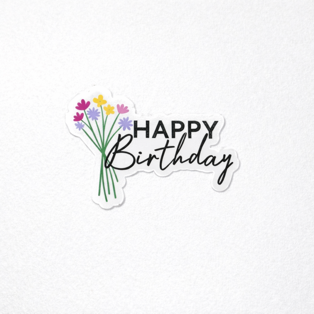 Happy Birthday Sticker