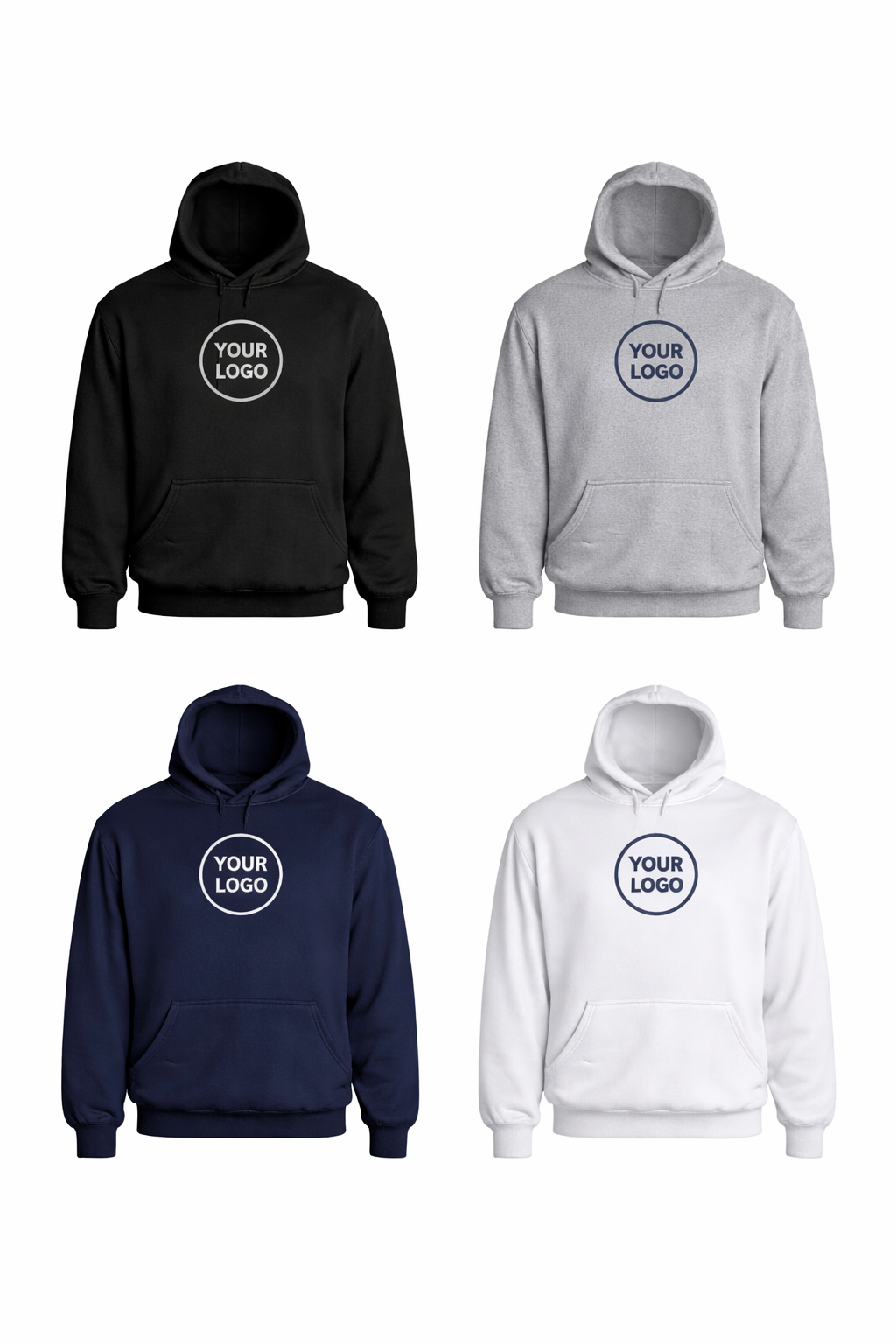 Custom Embroidered Unisex Lightweight Hoodies (Bulk order)