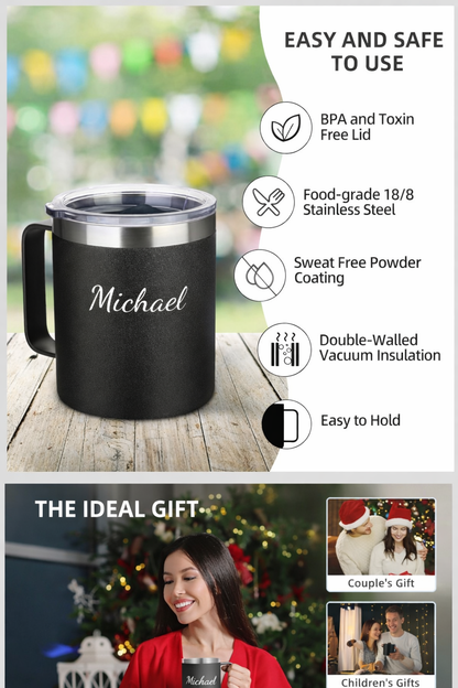Bulk Personalised Insulated Mugs - Starting from 10 pcs