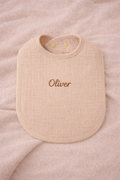 Embroidered Classic Muslin bibs