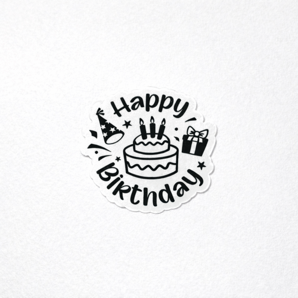 Happy Birthday Sticker