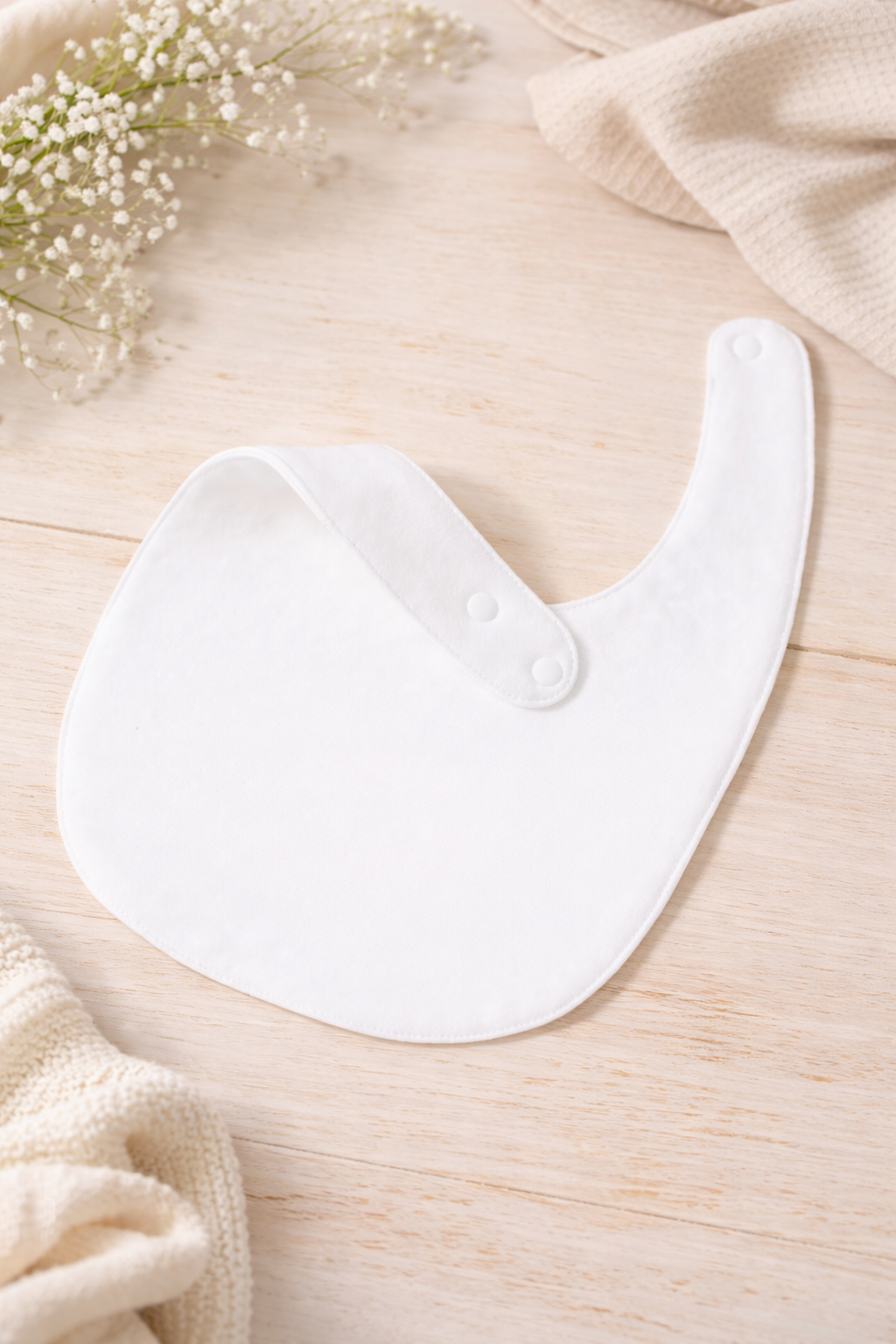 Personalised Embroidered Thick Baby Bib