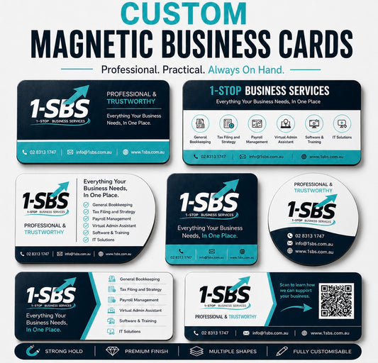 Custom Giveaway Magnets with Backing Paper