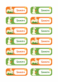 Bunny Theme Sticker - Waterproof A4 Value Sheet