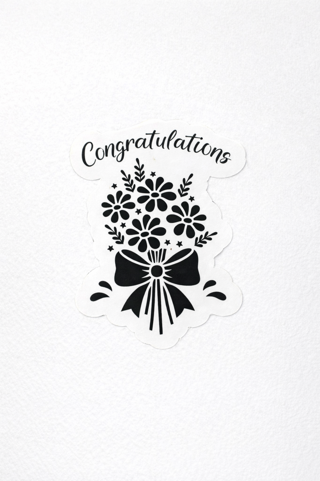Congratulations Sticker