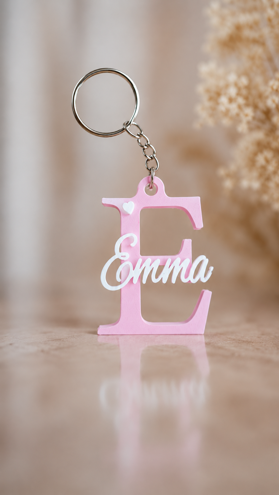 Personalised Initial Name Keychain
