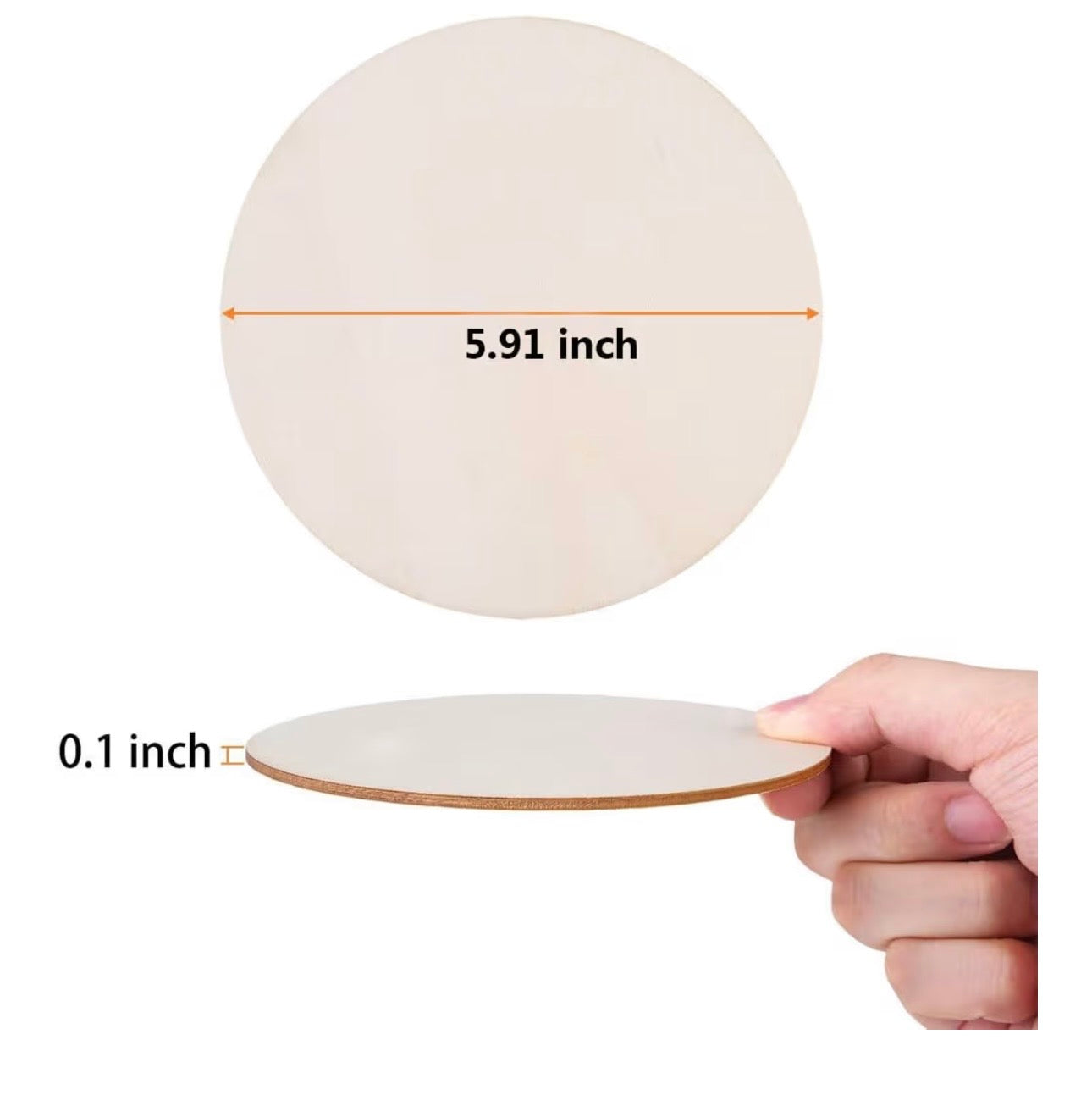 Simple Classic Personalised Name Plaque – 15cm