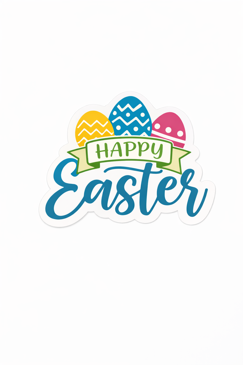 Happy Easter Sticker