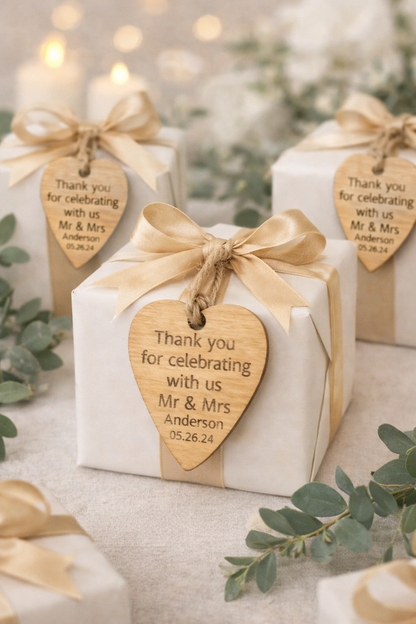 Wooden Gift Tags (5 Styles) – Starting from 10 pcs