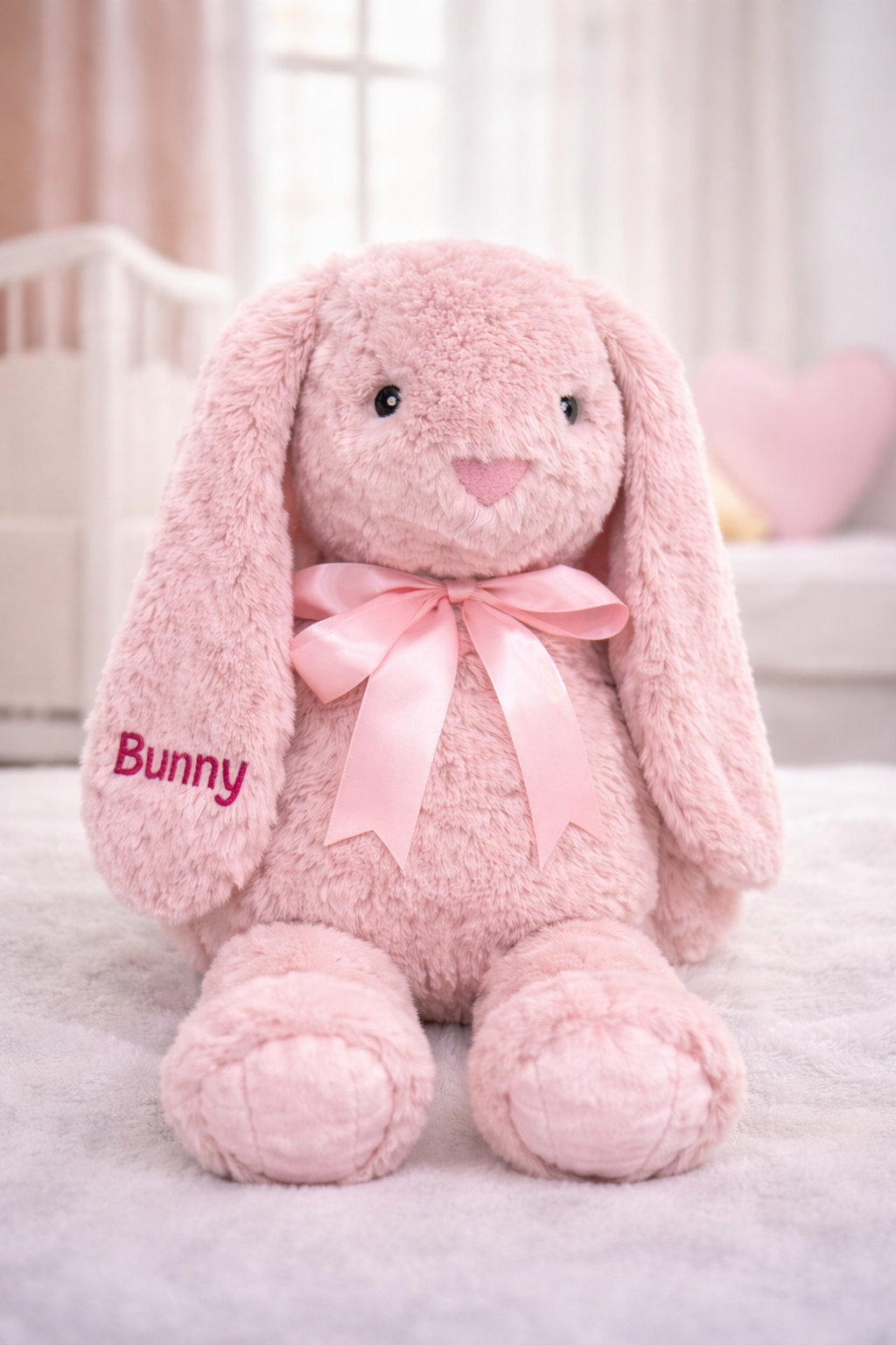 Personalised Embroidery Bunny – 53 cm