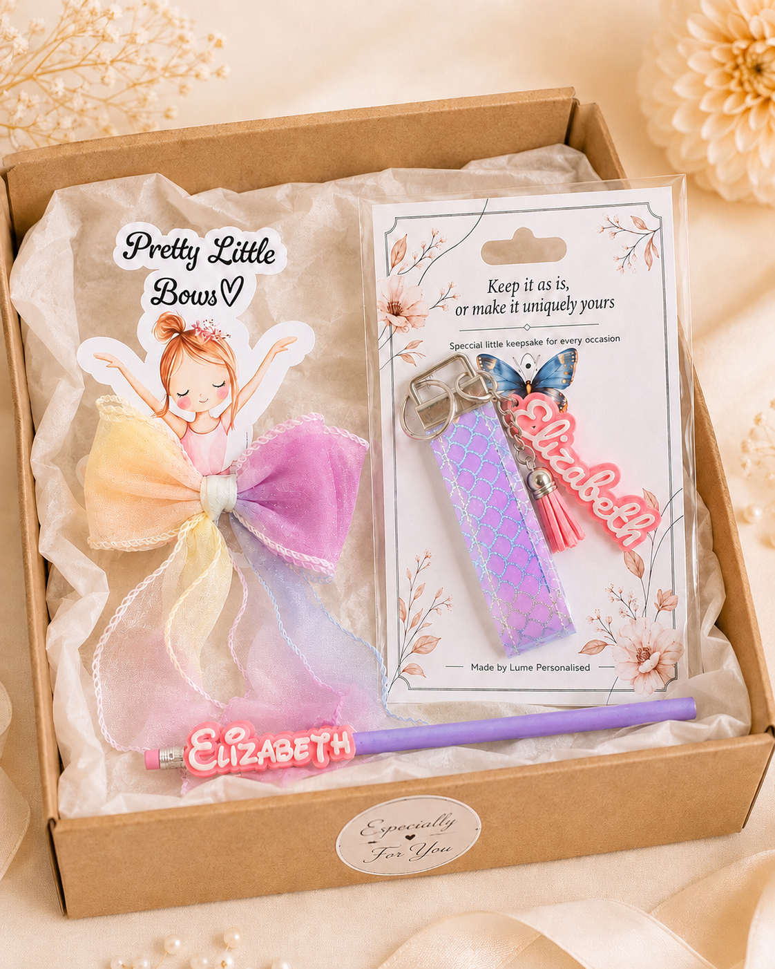 Personalised Pretty Little Gift Set