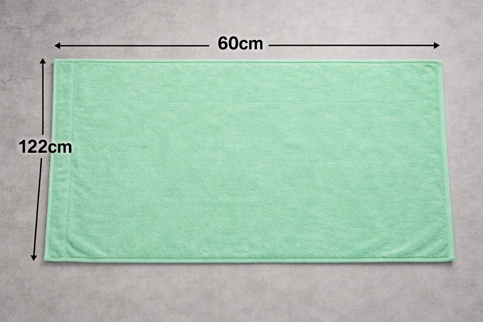 Personalised Microfiber Sports Towel - Mint Green