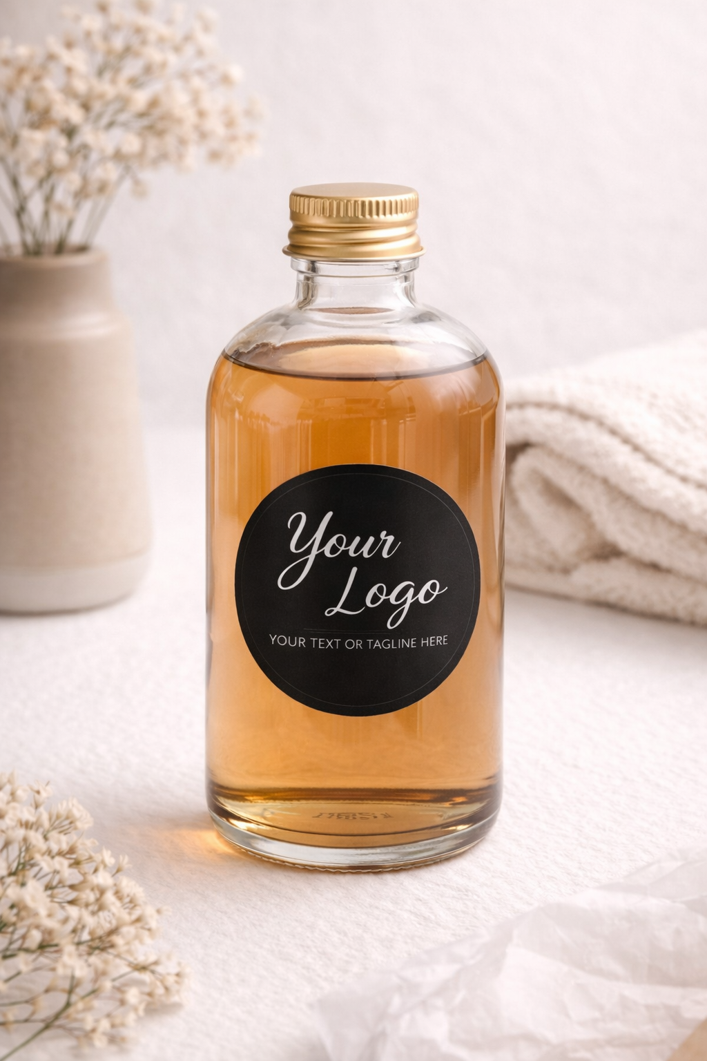 Circle Custom Label Stickers