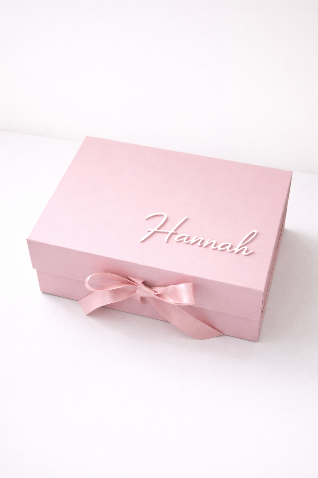 Personalised Medium-size Gift Box - Light pink