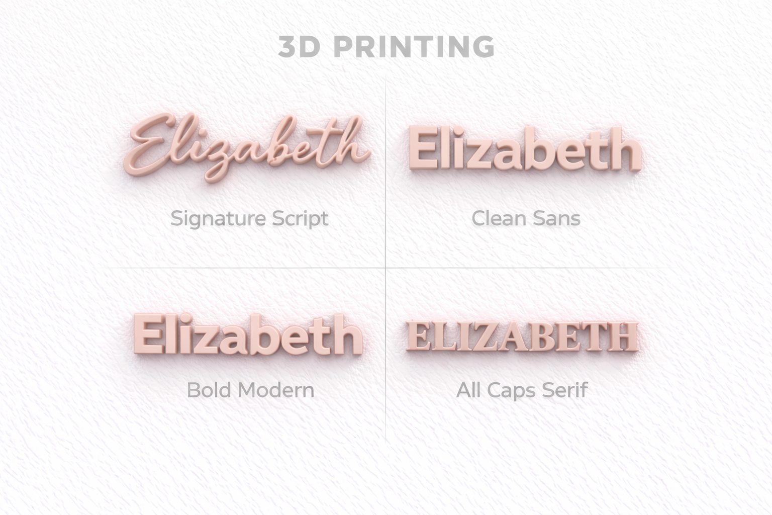 Personalised Scrunchie & Name Gift Set