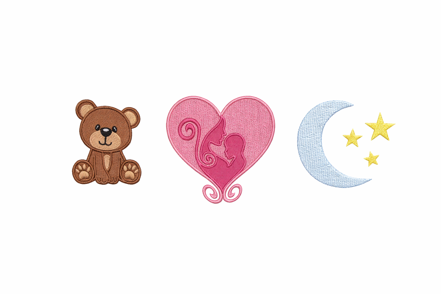 Embroidered Classic Muslin bibs