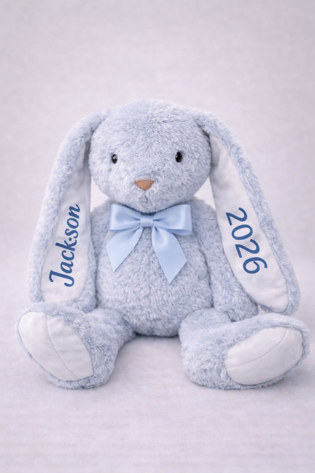 Personalised Vinyl Bunny – 53 cm