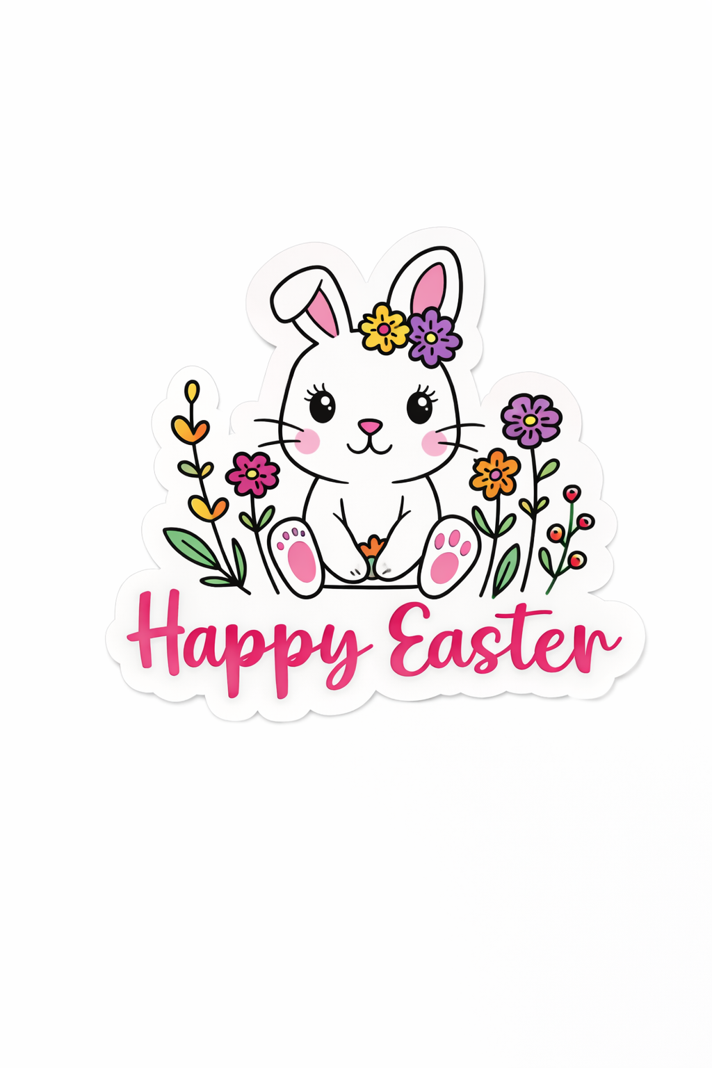 Happy Easter Sticker