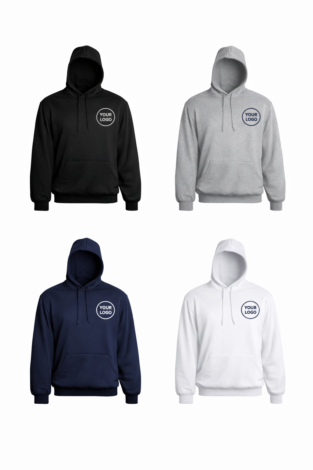 Custom Embroidered Unisex Lightweight Hoodies (Bulk order)