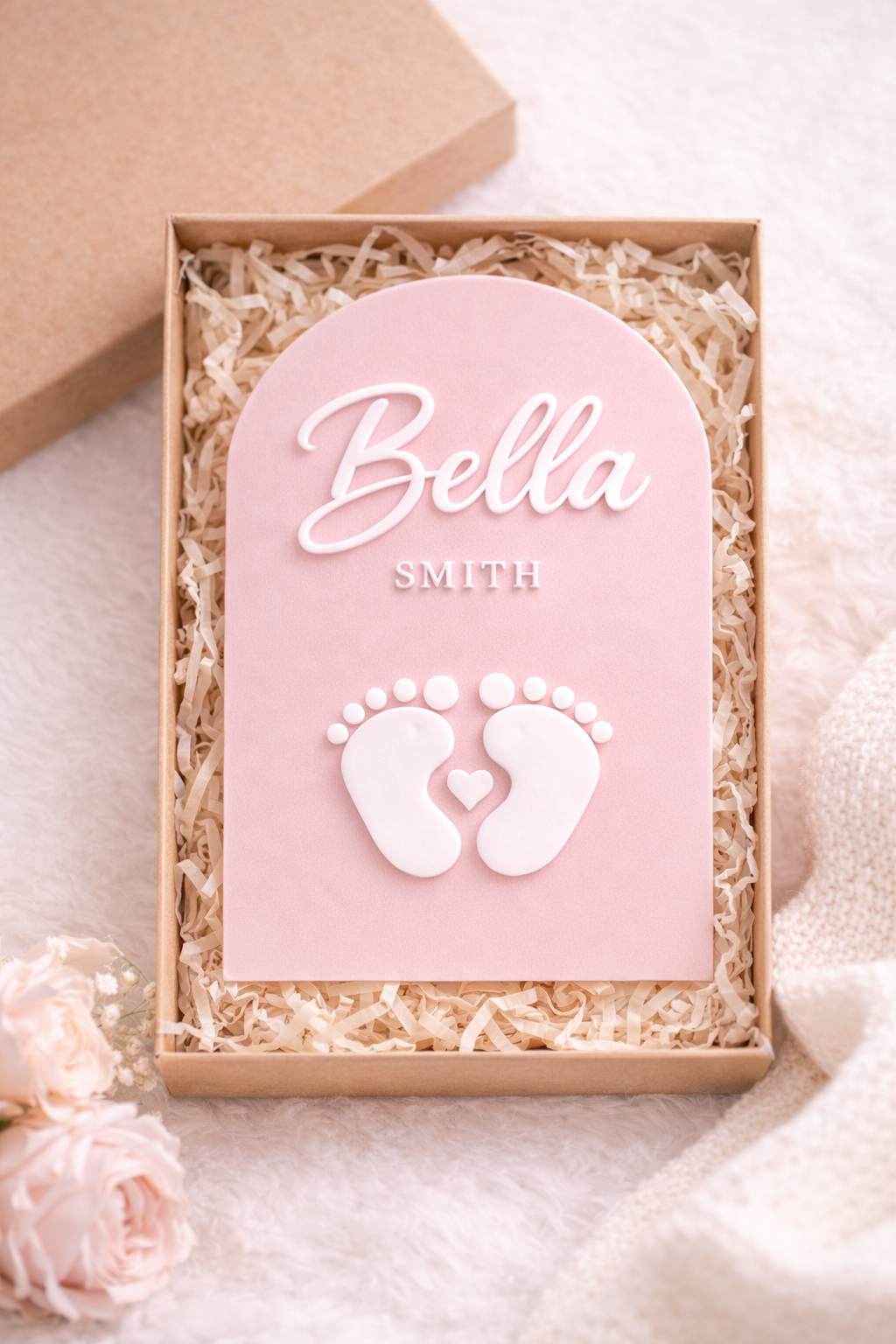 Premium Personalised Acrylic Name Plaque