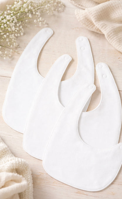 Personalised Embroidered Thick Baby Bib