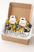 Personalised Scrunchie & Name Gift Set