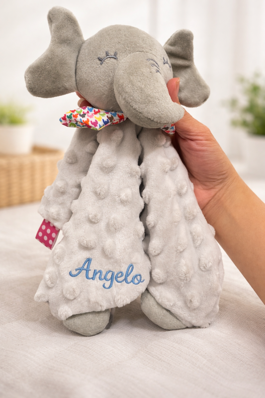 Personalised Elephant Comforter