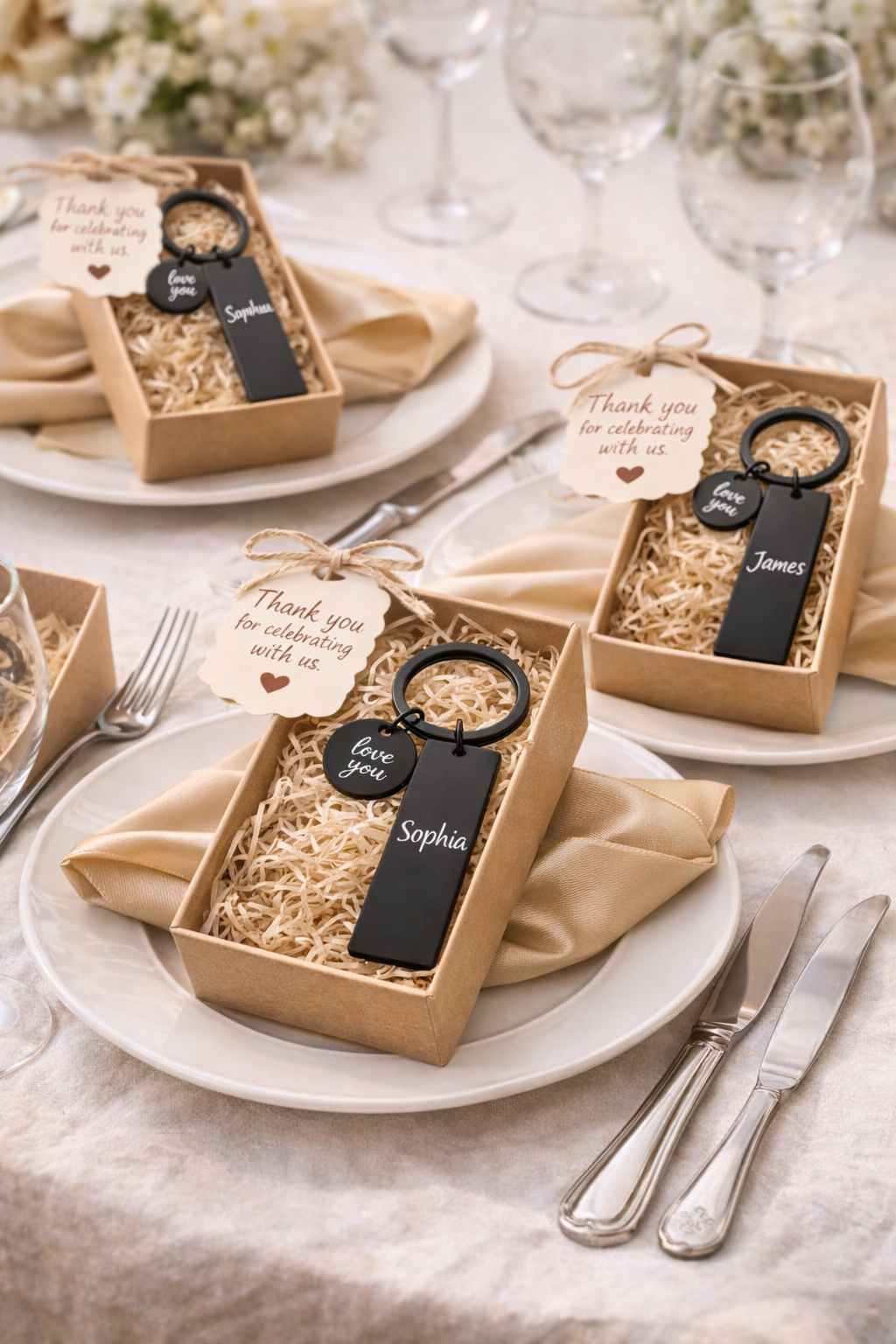 Bulk Personalised Metal Keychains - Starting from 5 pcs
