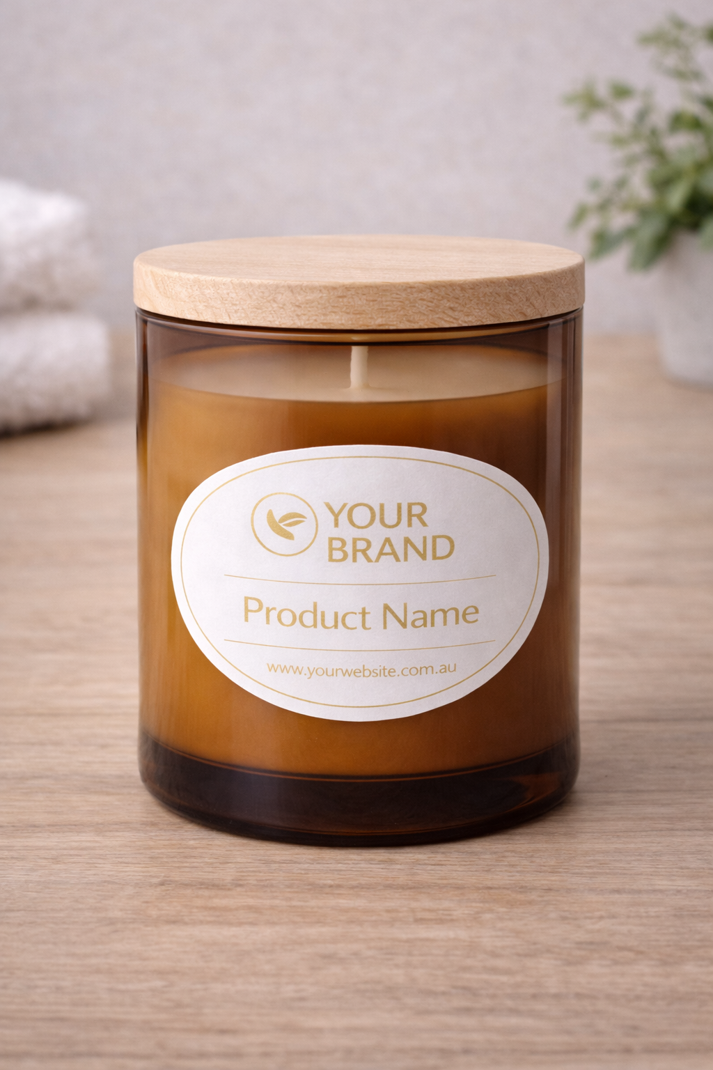 Oval Custom Label Stickers