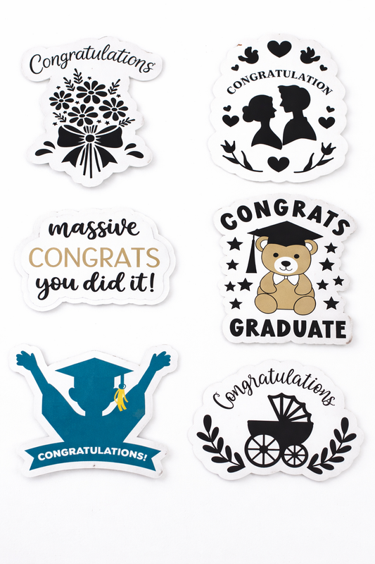 Congratulations Sticker
