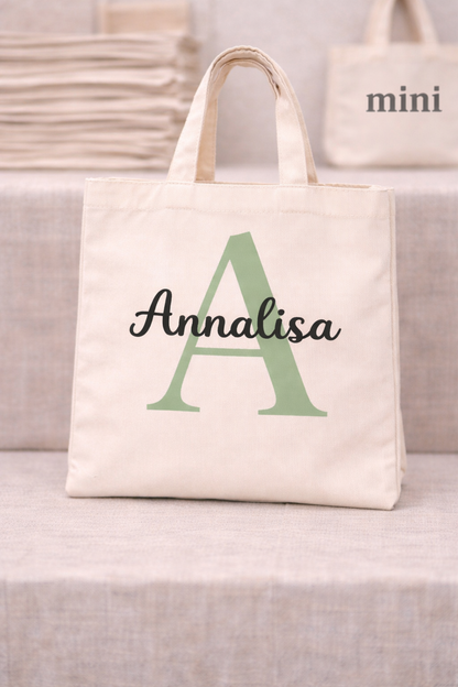 Personalised VINYL Tote Bag