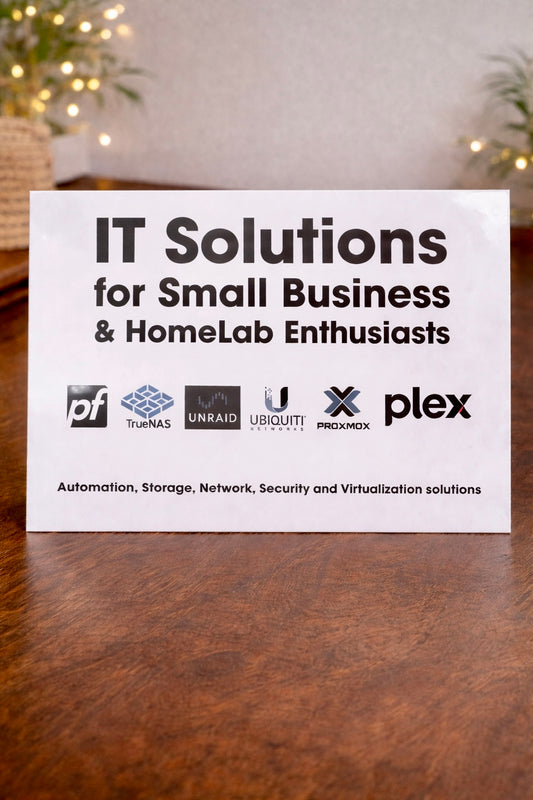 Large Premium Laminated Vinyl Custom Business Sticker - Up to 29 cm Wide (Full A4)