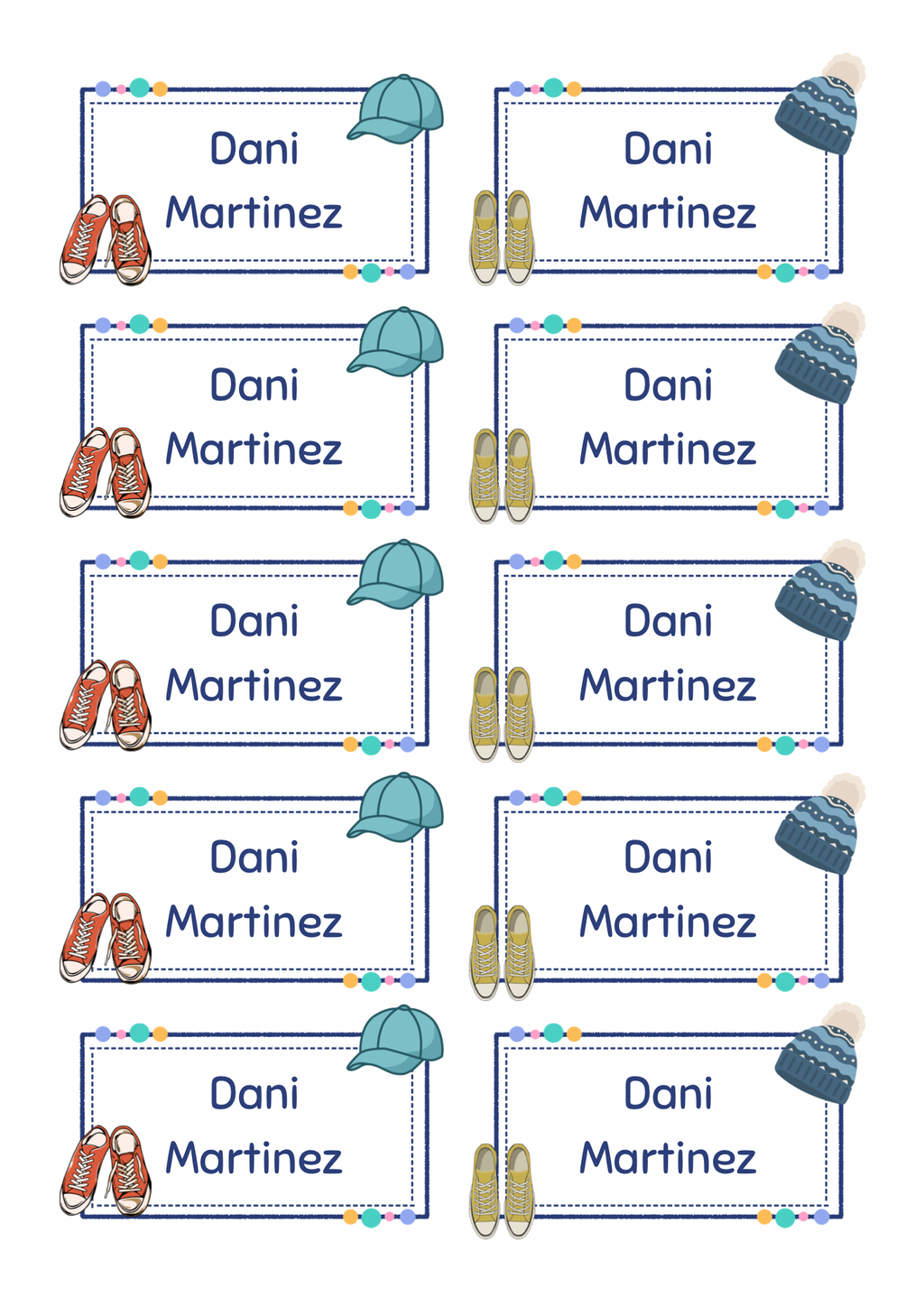 Sports Theme Sticker - Waterproof A4 Value Sheet