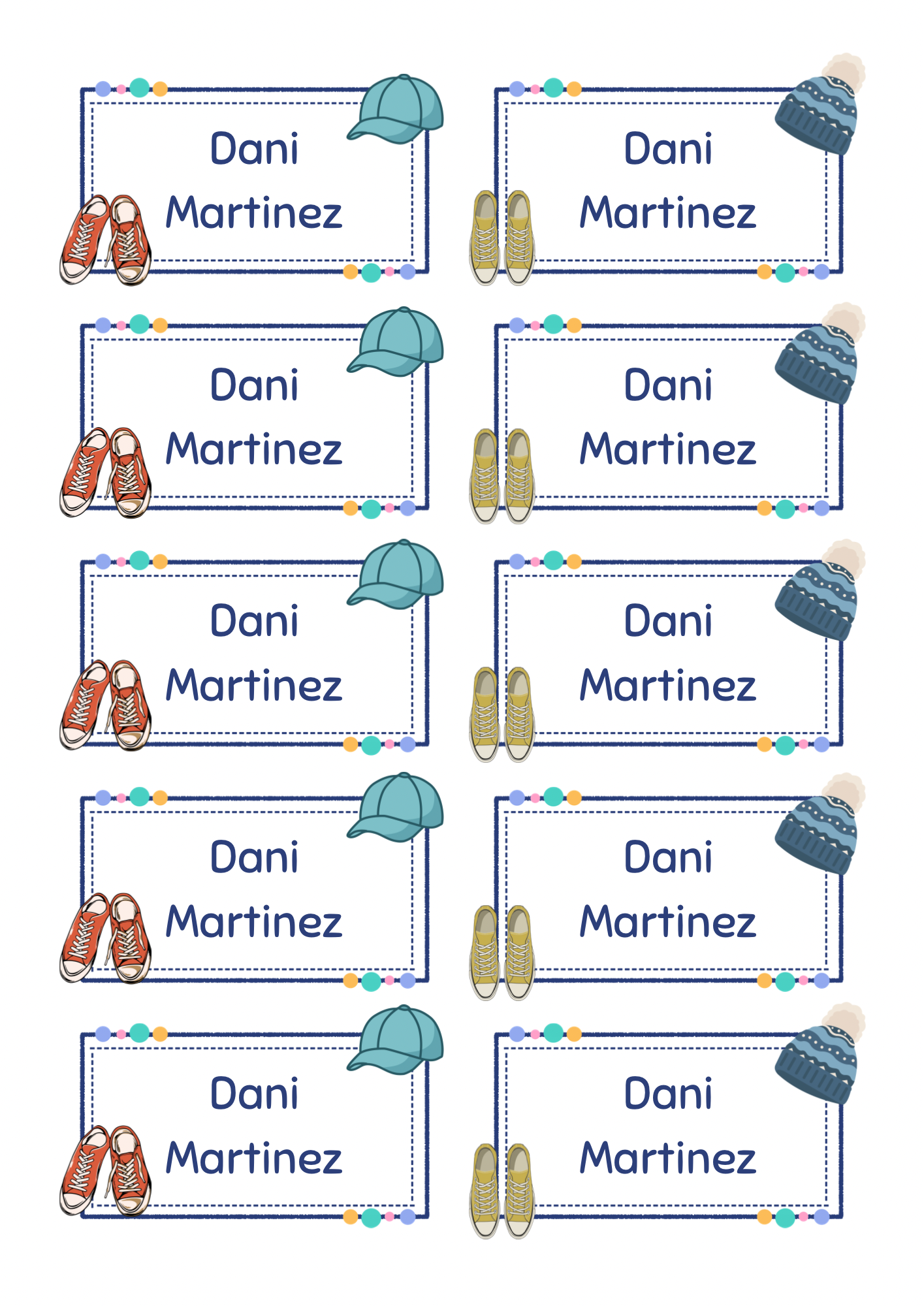 Sports Theme Sticker - Waterproof A4 Value Sheet