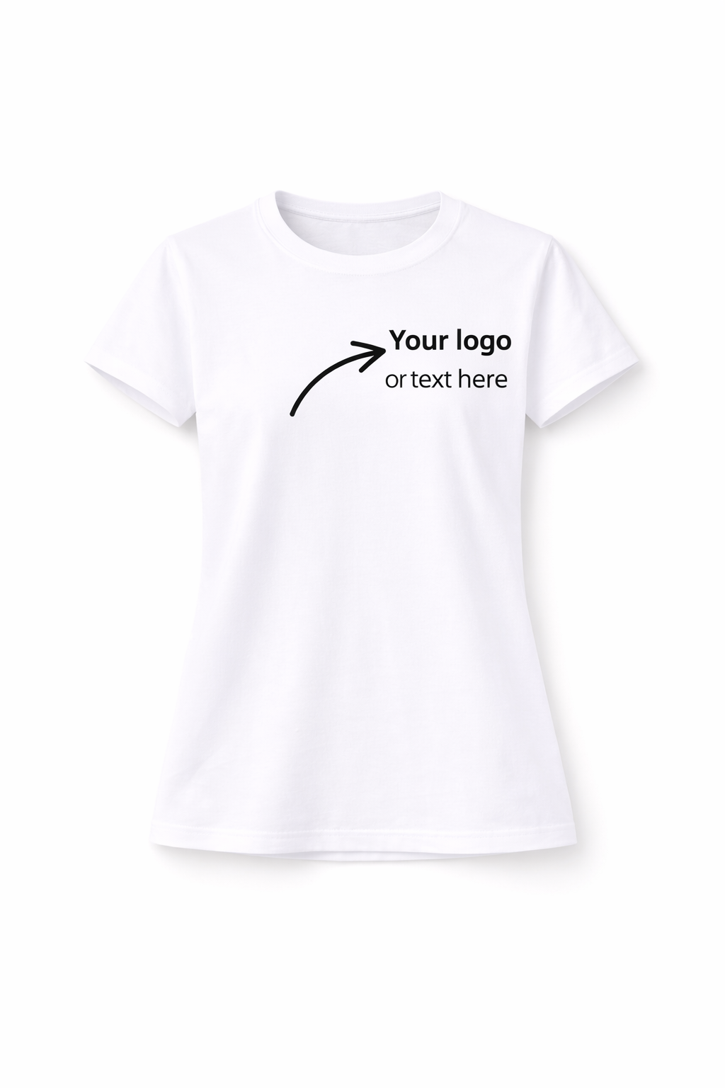 Custom Embroidered Ladies Tee