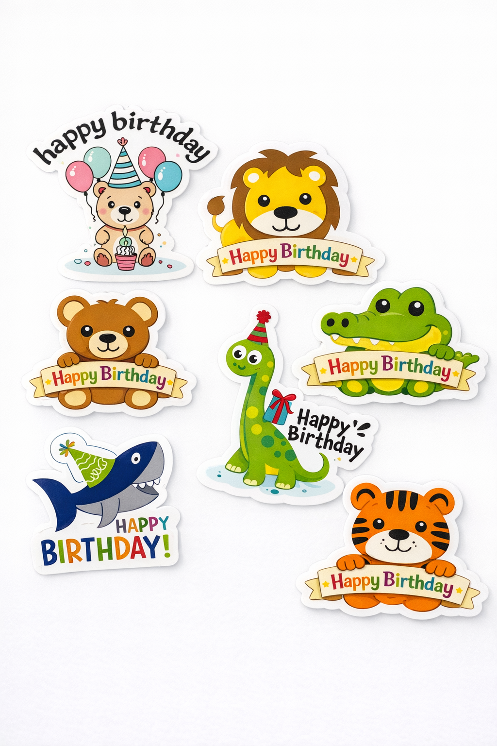 Happy Birthday Sticker - Kids