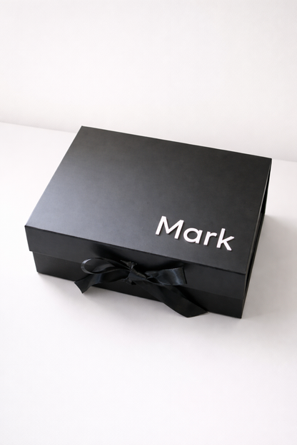 Personalised Medium-size Gift Box - Black