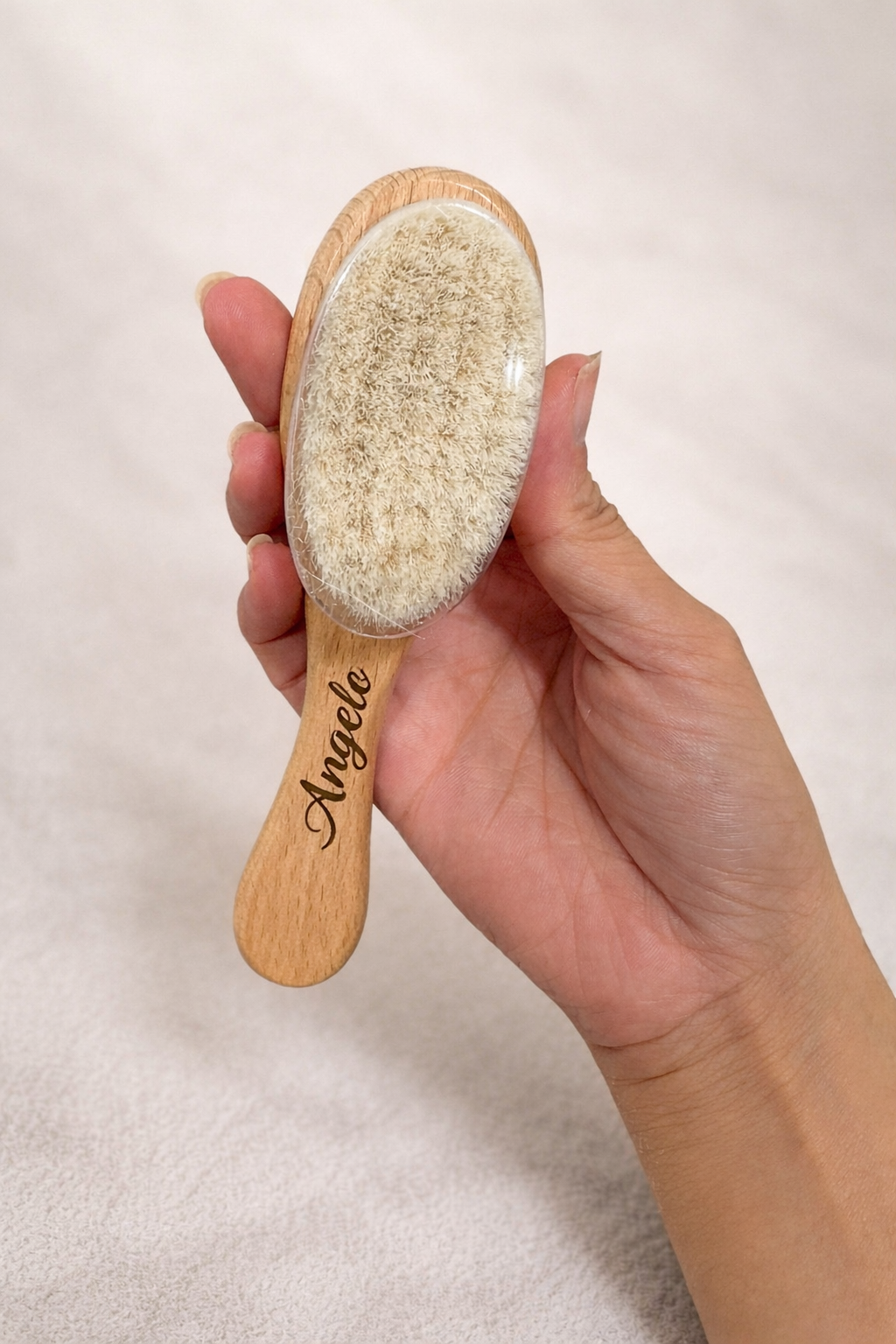 Personalised Elephant Comforter & Baby Brush Set