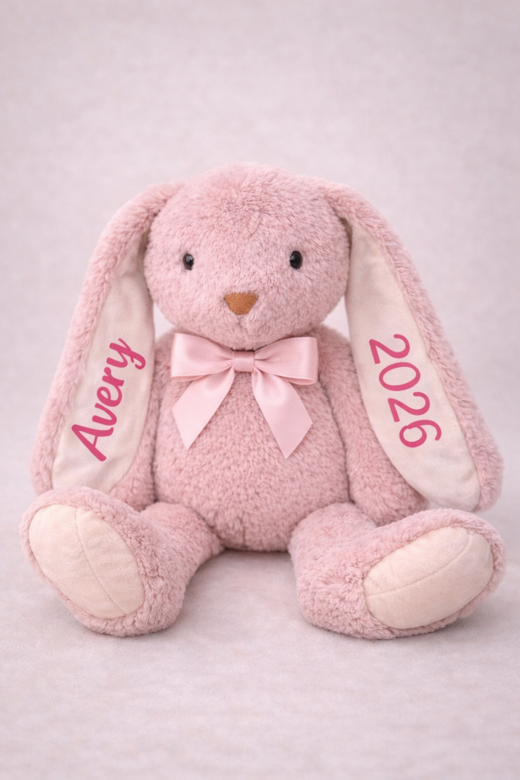 Personalised Vinyl Bunny – 53 cm