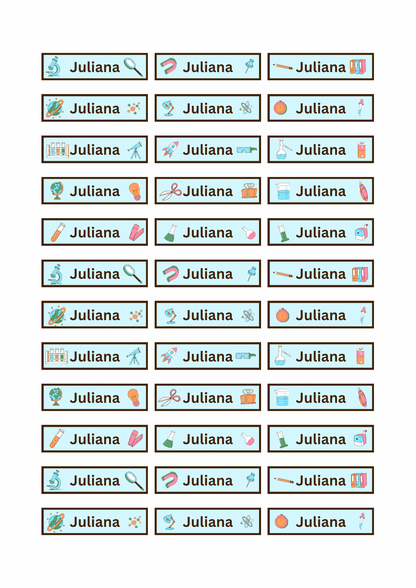 Sports Theme Sticker - Waterproof A4 Value Sheet