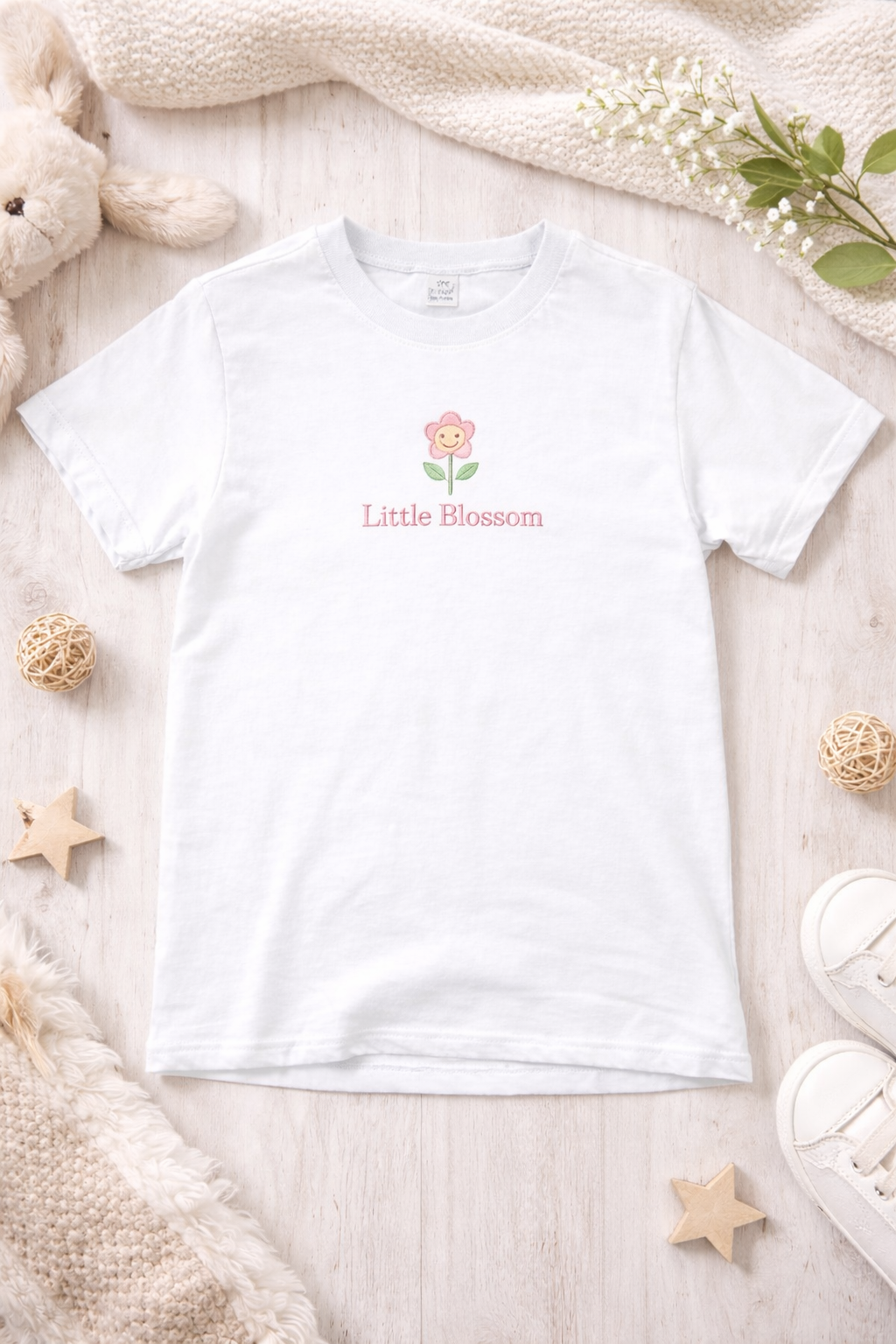 Personalised Kids Embroidered Tee