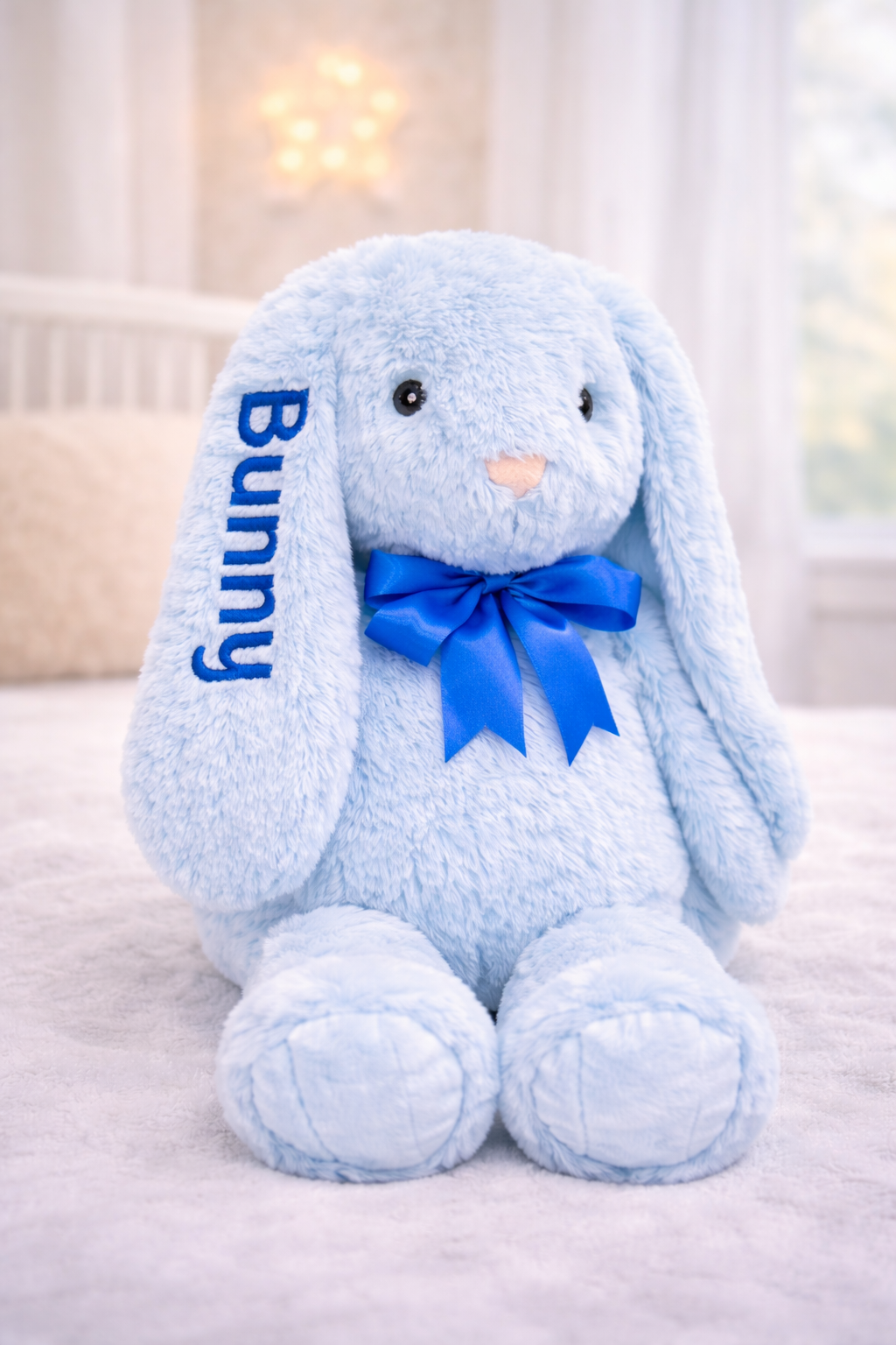 Personalised Embroidery Bunny – 53 cm