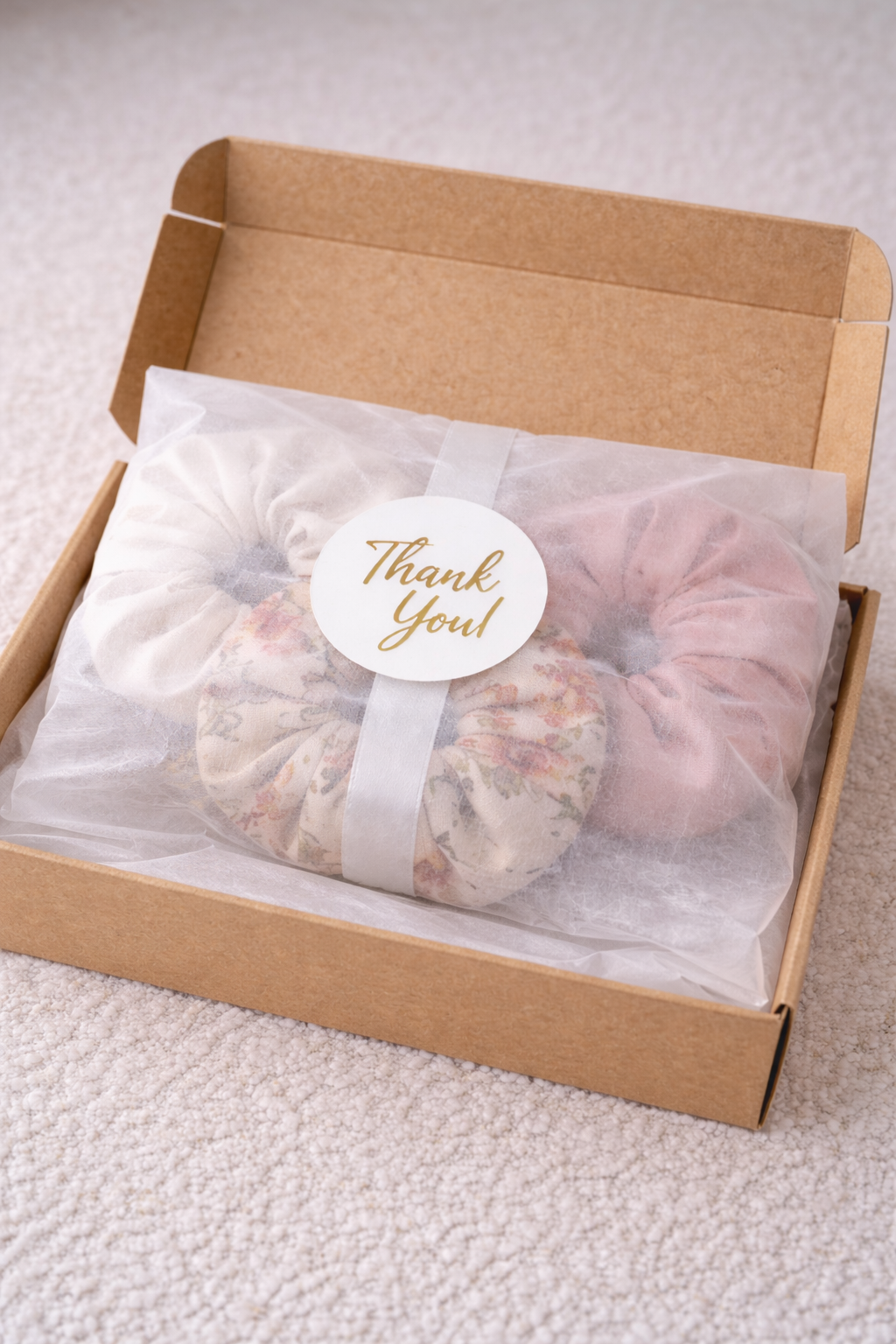 Luxe Scrunchie Gift Box (Set of 3)