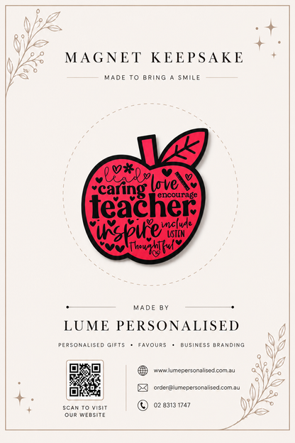 Ready-Made Magnet - Teacher Gifts
