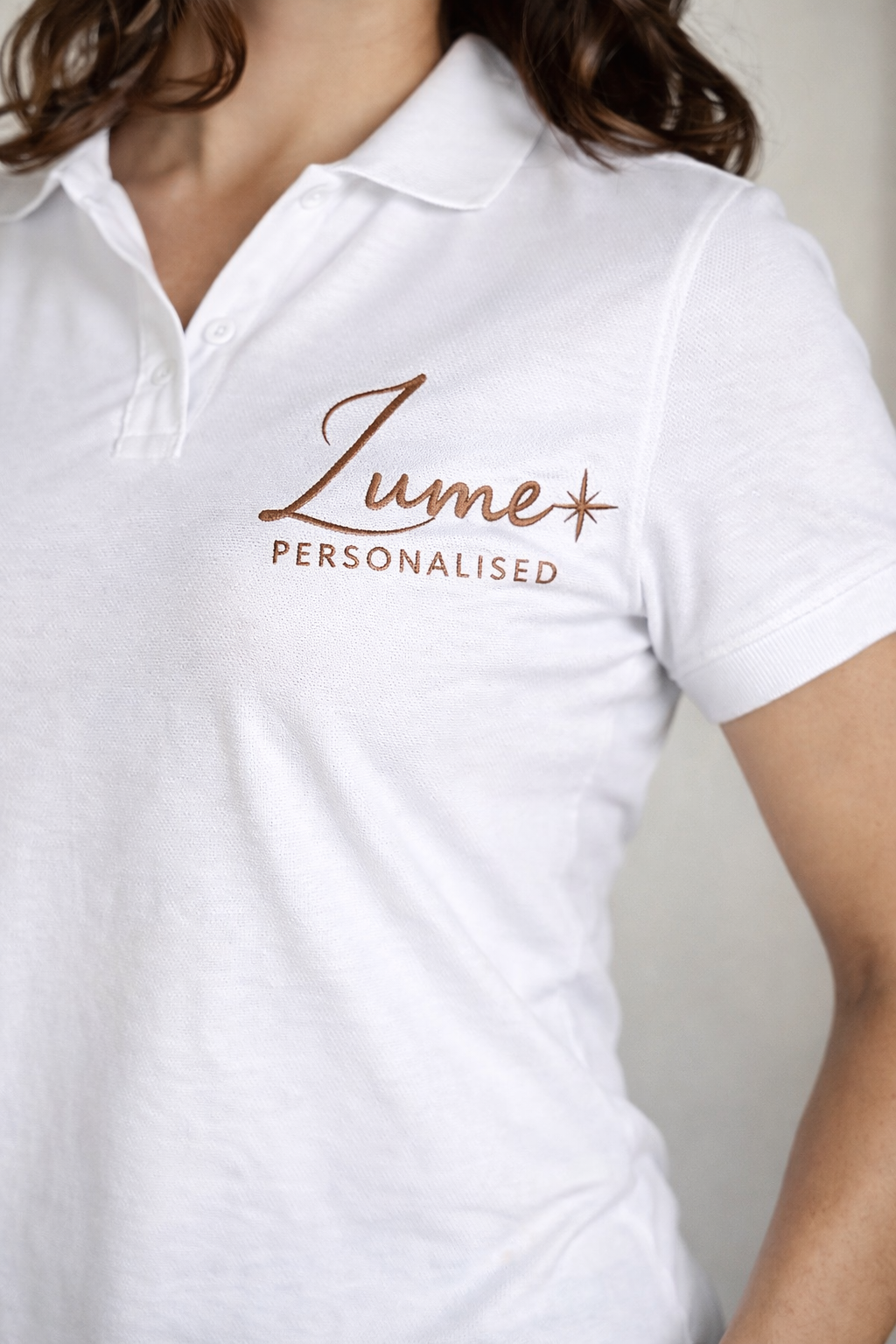 Custom Embroidered Ladies Polo Shirt